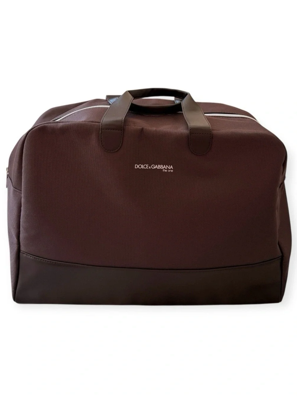 Dolce & Gabbana The One Classic Deep Brown Travel Duffel Bag brown Extra Large